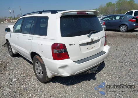 2007 Toyota Highlander from USA, damaged, VIN JTEGD21A970162561